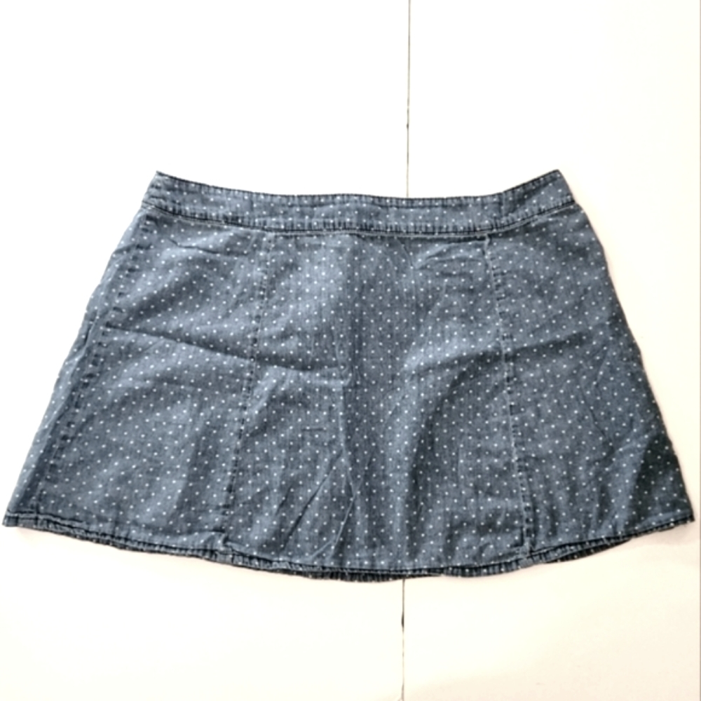 BONGO Brand (Teen) girl's polka dot skirt size: XL